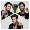 Braun Series 3 Shave&Style 300BT Electric Shaver, Razor for Men, Black/Volt Green