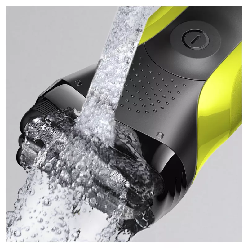 Braun Series 3 Shave&Style 300BT Electric Shaver, Razor for Men, Black/Volt Green