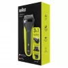 Braun Series 3 Shave&Style 300BT Electric Shaver, Razor for Men, Black/Volt Green