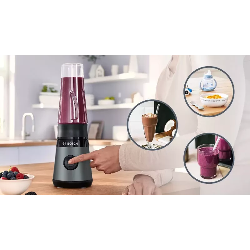 Bosch VitaPower MMB2111S blender 0.6 L Tabletop blender 450 W Silver