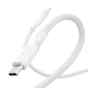 PanzerGlass empower™ by ® Racing 240W USB-C to USB-C Cable | USB 2.0 | 2M | Silver White