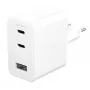 PanzerGlass empower™ by ® Turbo 70W Multiple Charger incl. 2 x USB-C + USB-A | EU Plug | Silver White