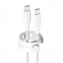 PanzerGlass empower™ by ® Racing 60W USB-C to USB-C Cable | USB 2.0 | 1.2M | Silver White