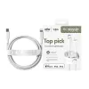 PanzerGlass empower™ by ® Racing 60W USB-C to Lightning Cable | USB 2.0 | 1.2M | Silver White
