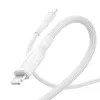 PanzerGlass empower™ by ® Racing 60W USB-C to Lightning Cable | USB 2.0 | 1.2M | Silver White