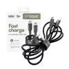 PanzerGlass empower™ by ® Racing 240W USB-C to USB-C Cable | USB 2.0 | 2M | Space Black