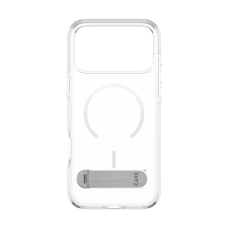 PanzerGlass CARE™ by ® Case Transparent w. Kickstand & MagSafe iPhone 17 Pro Max
