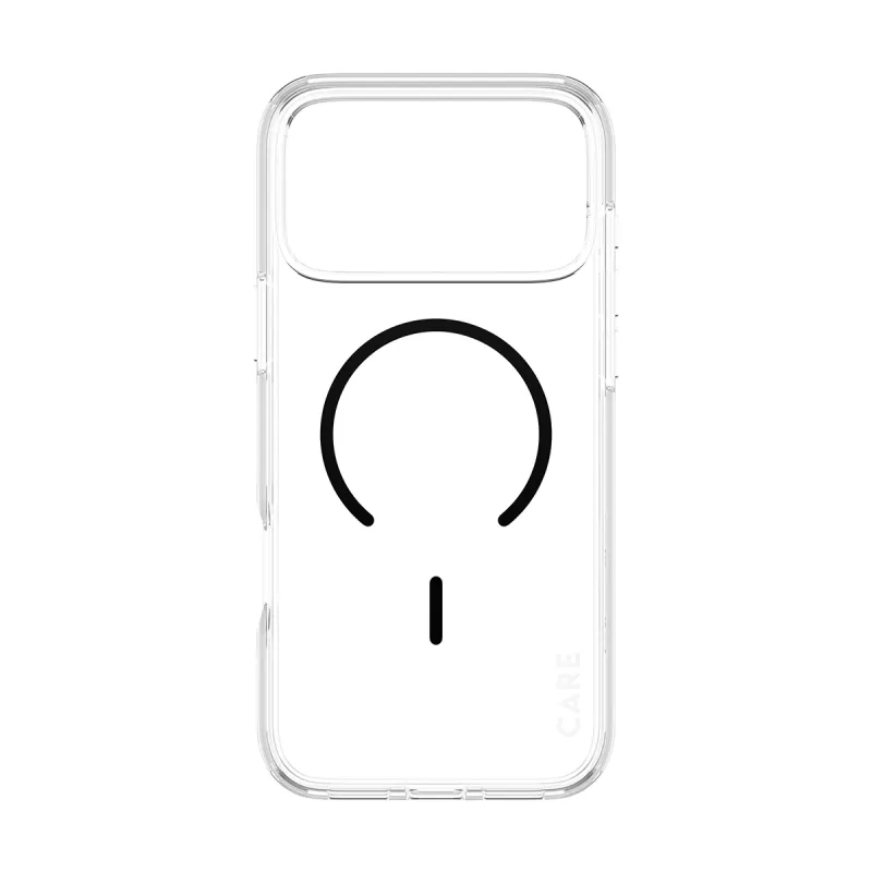 PanzerGlass CARE™ by ® Urban Explorer Case Transparent w. Black MagSafe iPhone 17 Pro Max