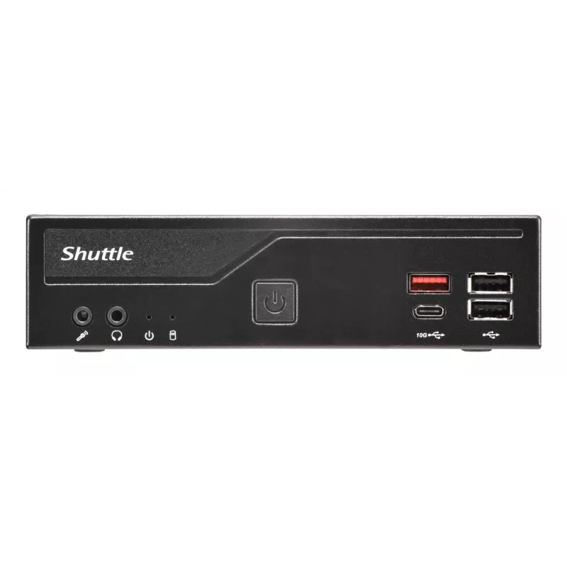 Computer Shuttle Barebone slim DH810 Intel SO-DDR5 black DH810 SHUTTLE