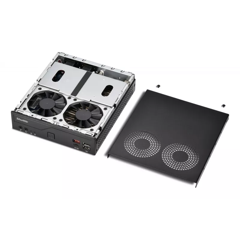 Computer Shuttle Barebone slim DH810 Intel SO-DDR5 black DH810 SHUTTLE