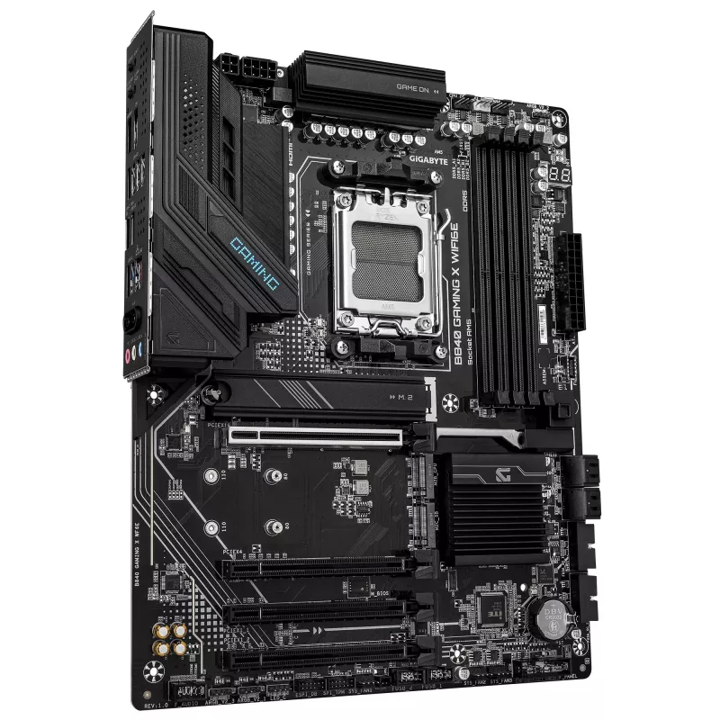 Motherboard GIGABYTE B840 GAMING X WIFI6E, AMD B550, Socket AM5, ATX