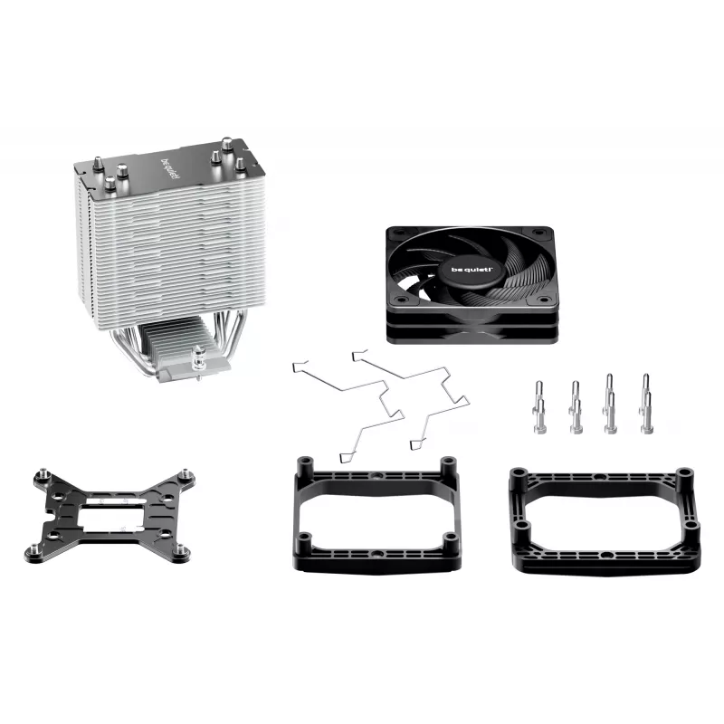 be quiet Pure Rock Slim 3 Processor Air cooler 10 cm Silver 1 pc(s)