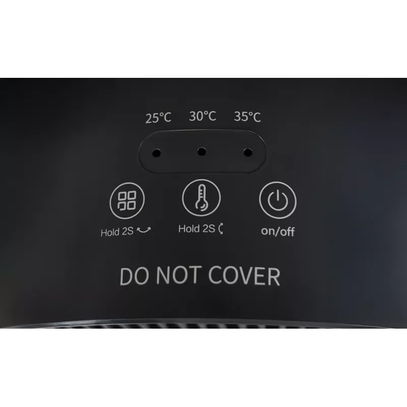 Unold Ceramic Fan Heater 3D, Fan electric space heater, Ceramic, -45 - 45°, 80°, 8 h, 1.5 m