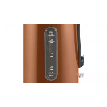 Bosch TWK4P439 electric kettle 1.7 L 2400 W Black, Gold