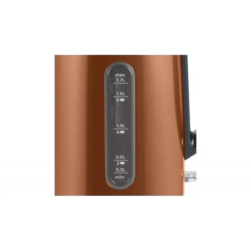 Bosch TWK4P439 electric kettle 1.7 L 2400 W Black, Gold