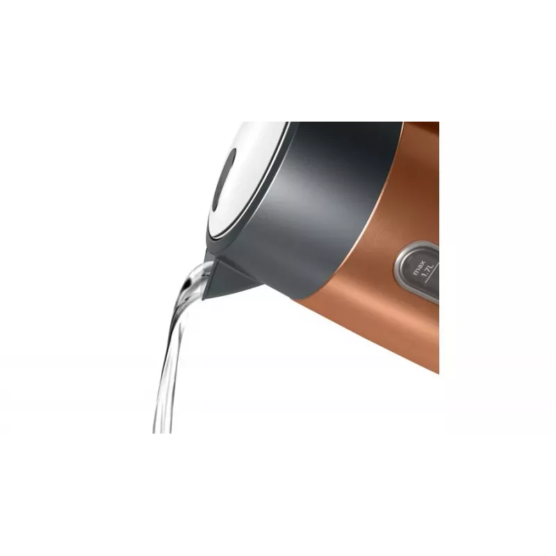 Bosch TWK4P439 electric kettle 1.7 L 2400 W Black, Gold