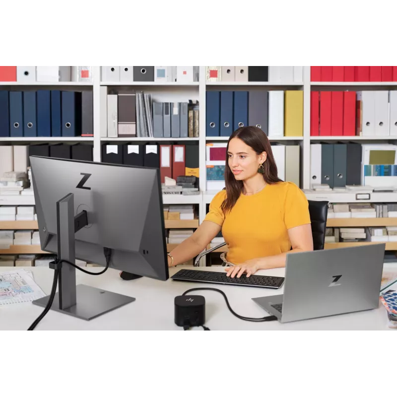 HP Z25xs G3 computer monitor 63.5 cm (25 inch) 2560 x 1440 pixels Quad HD Black