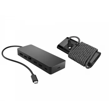 USB-C Hub and Laptop Charger HP 9H0H9AA#ABB Compact Design Versatile Connectivity