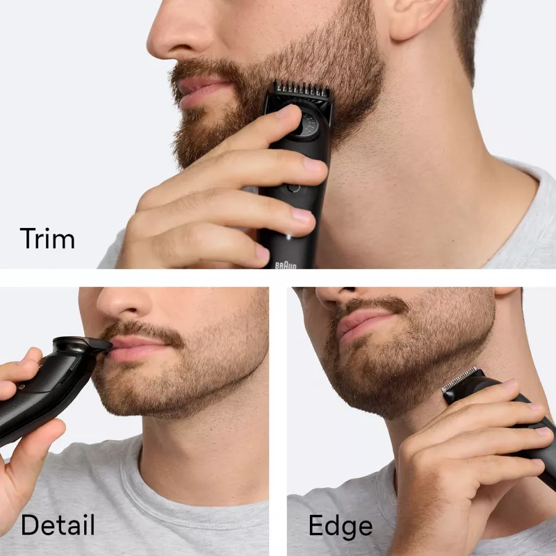 Braun BeardTrimmer 5 BT5560 beard trimmer Battery 40 2 cm Wet & Dry Black
