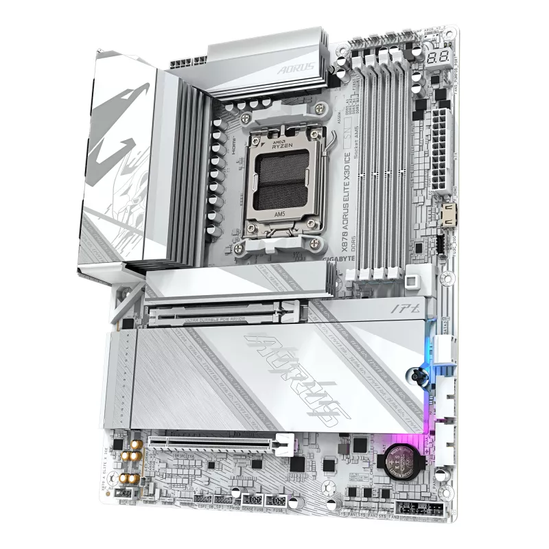 Motherboard GIGABYTE X870 AORUS ELITE X3D ICE, AMD X870, Socket AM5, ATX