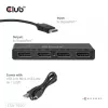 CLUB3D Quad DisplayPort™ Hub – 4 x 4K Resolution @ 30Hz, MST Support