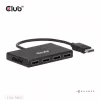 CLUB3D Quad DisplayPort™ Hub – 4 x 4K Resolution @ 30Hz, MST Support