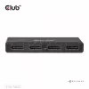 CLUB3D Quad DisplayPort™ Hub – 4 x 4K Resolution @ 30Hz, MST Support