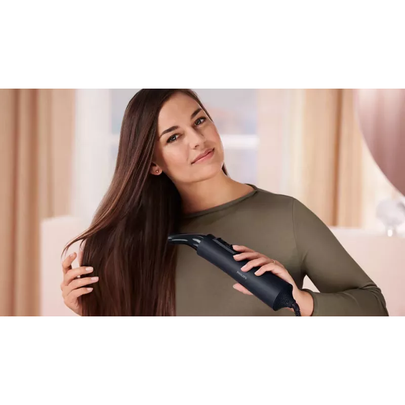 Hair styling kit Philips 5000 series BHA530/00 — hair straightener & curler, 1000 W, 3 heating levels, ionic, 5 attachments, 2 m cord, black