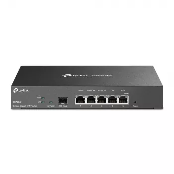 TP-Link SafeStream Gigabit Multi-WAN VPN Router, Ethernet WAN, Gigabit Ethernet, Black
