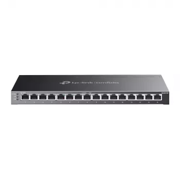 TP-Link Omada 16-Port Gigabit Smart Switch with 8-Port PoE+, Managed, L2/L2+, Gigabit Ethernet (10/100/1000), Power over Ethernet (PoE), Rack mounting