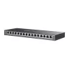 TP-Link Omada 16-Port Gigabit Smart Switch with 8-Port PoE+, Managed, L2/L2+, Gigabit Ethernet (10/100/1000), Power over Ethernet (PoE), Rack mounting