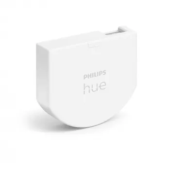 Philips Hue wall switch module, Wireless, White, IP20, Plastic, IP20, III