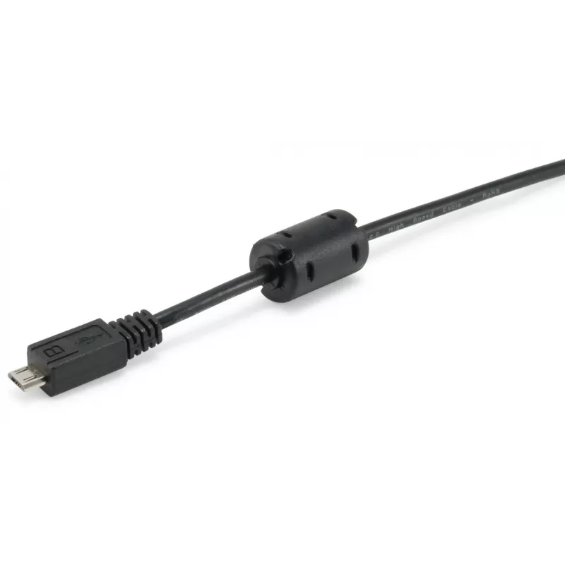 USB 2.0 Type A to Micro-B Cable Equip 128596 1.0m Black