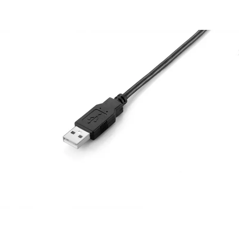 Equip USB 2.0 Type A to Type B Cable, 2.0m, Black, 2 m, USB A, USB B, USB 2.0, 0.48 Gbit/s