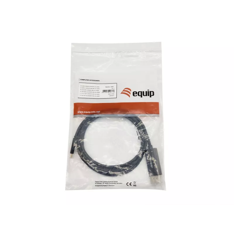 Equip USB-C to DisplayPort Cable, M/M, 2.0m, 4K/60Hz