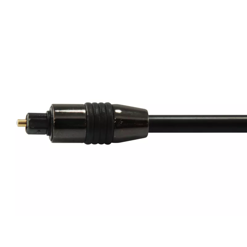 Equip TOSLINK Optical SPDIF Digital Audio Cable, 1.8m, TOSLINK, Male, TOSLINK, Male, 1.8 m, Black