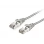 Equip Cat.6 S/FTP Patch Cable, 5.0m, Gray, 5 m, Cat6, S/FTP (S-STP), RJ-45, RJ-45, Grey