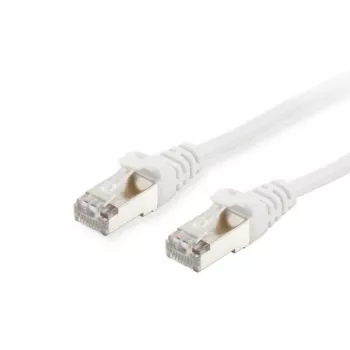 Equip Cat.6A S/FTP Patch Cable, 0.5m, White, 0.5 m, Cat6a, S/FTP (S-STP), RJ-45, RJ-45, White