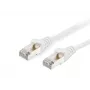 Equip Cat.6A S/FTP Patch Cable, 5.0m, White, 5 m, Cat6a, S/FTP (S-STP), RJ-45, RJ-45, White