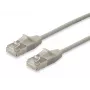 Equip Cat.6A F/FTP Slim Patch Cable, 5m, Beige, 5 m, Cat6a, F/FTP (FFTP), RJ-45, RJ-45, Beige