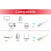 Equip Cat.6A S/FTP Patch Cable, 3.0m, White, 3 m, Cat6a, S/FTP (S-STP), RJ-45, RJ-45, White