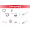 Patch Cable Equip Cat.6A S/FTP RJ-45 1.5m White