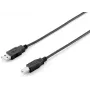 USB 2.0 Type A to Type B Cable Equip 128861 3.0m Black