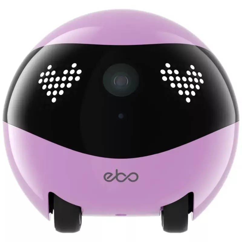 Monitoring robot Enabot EBO AIR 2 — mobile home camera, pink
