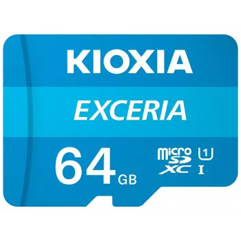KIOXIA Micro Sd Memory Card Exceria - Fhd - 64gb