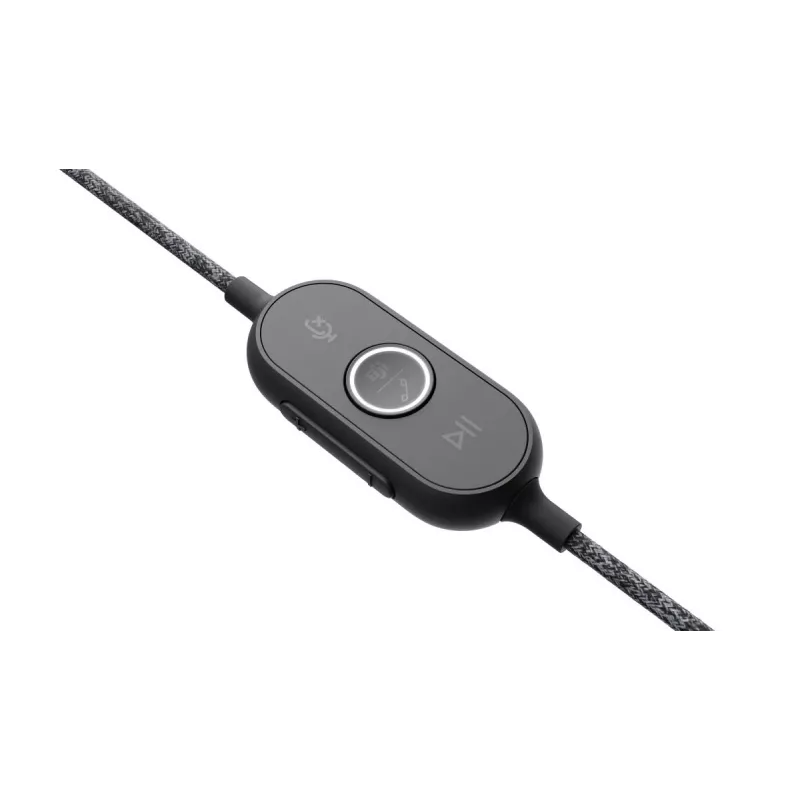 LOGITECH Zone Wired - USB-c / USB-a - Headset - Msft Teams Zone - Black