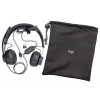 LOGITECH Zone Wired - USB-c / USB-a - Headset - Msft Teams Zone - Black