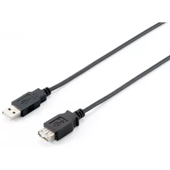 USB 2.0 Type A Extension Cable Male to Female Equip 128852 5m Black