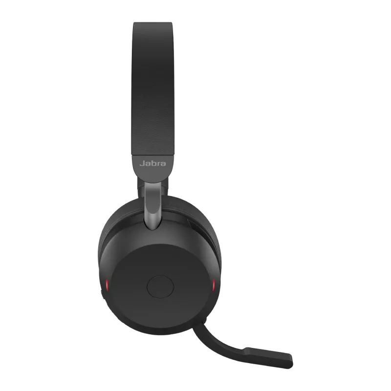 Jabra Evolve2 75 - USB-C UC - Black, Wired & Wireless, Office/Call center, 20 - 20000 Hz, 197 g, Headset, Black