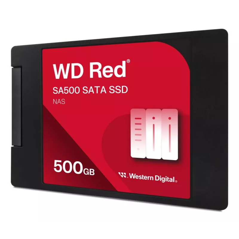 WESTERN DIGITAL SSD - WD Red SA500 - 500GB - SATA 6Gb/s - 2.5in
